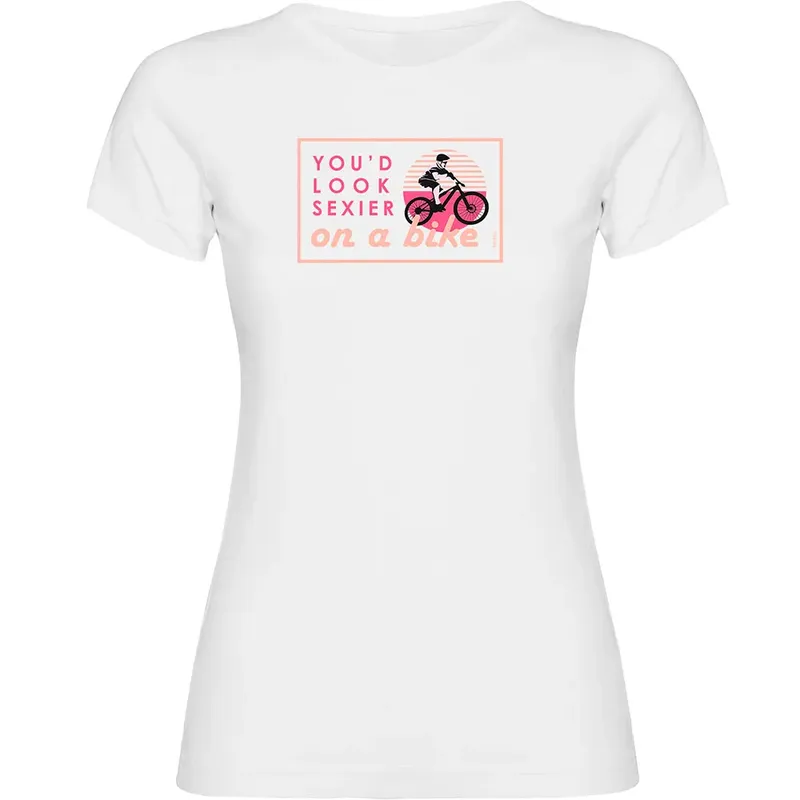 Maglietta A Maniche Corte Sexier On A Bike White