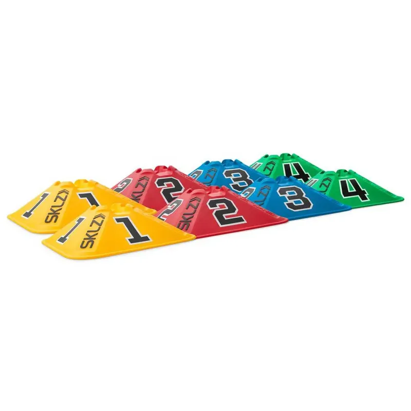 Cônes D´entraînement Reactive Agility Yellow / Red / Blue / Green One Size unisex