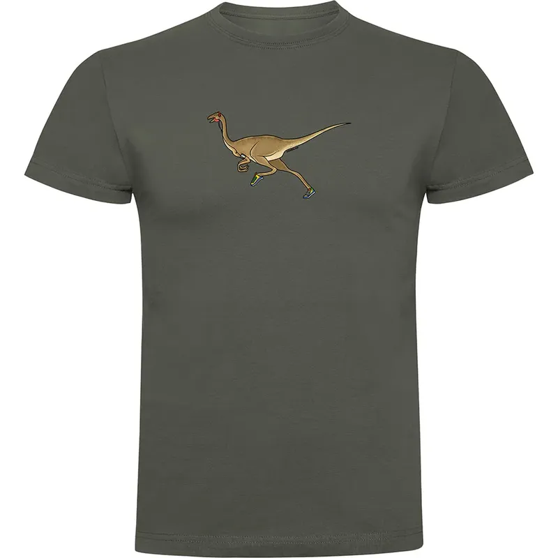 Maglietta A Maniche Corte Dino Run Dark Army Green 3XL