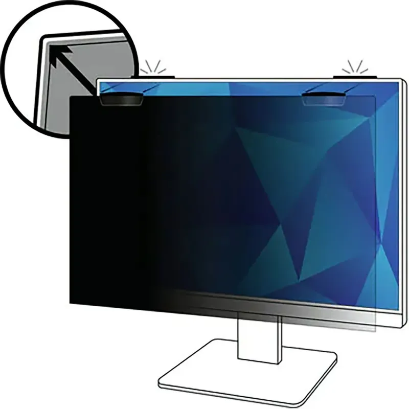 Filtre De Confidentialité Pf238w9em 23.8´´ Clear One Size unisex