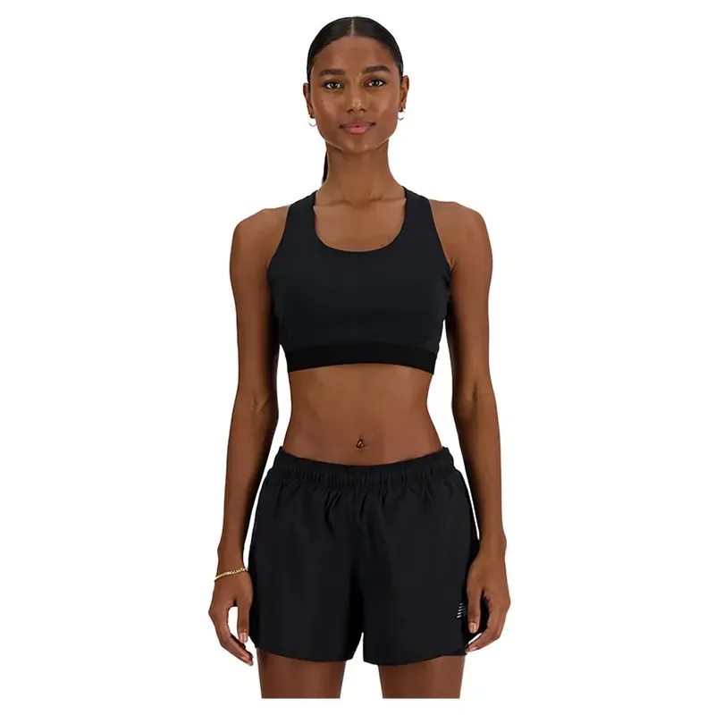 Soutien-gorge De Sport à Impact Moyen Sleek Medium Support Pocket Black L