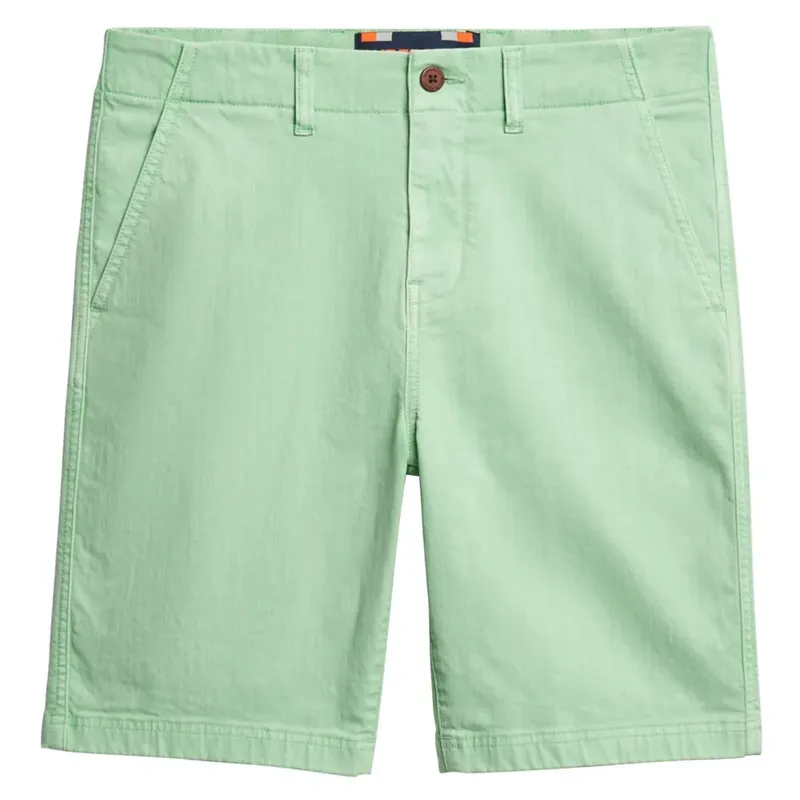Pantaloni Corti Vintage International Washed Green 36