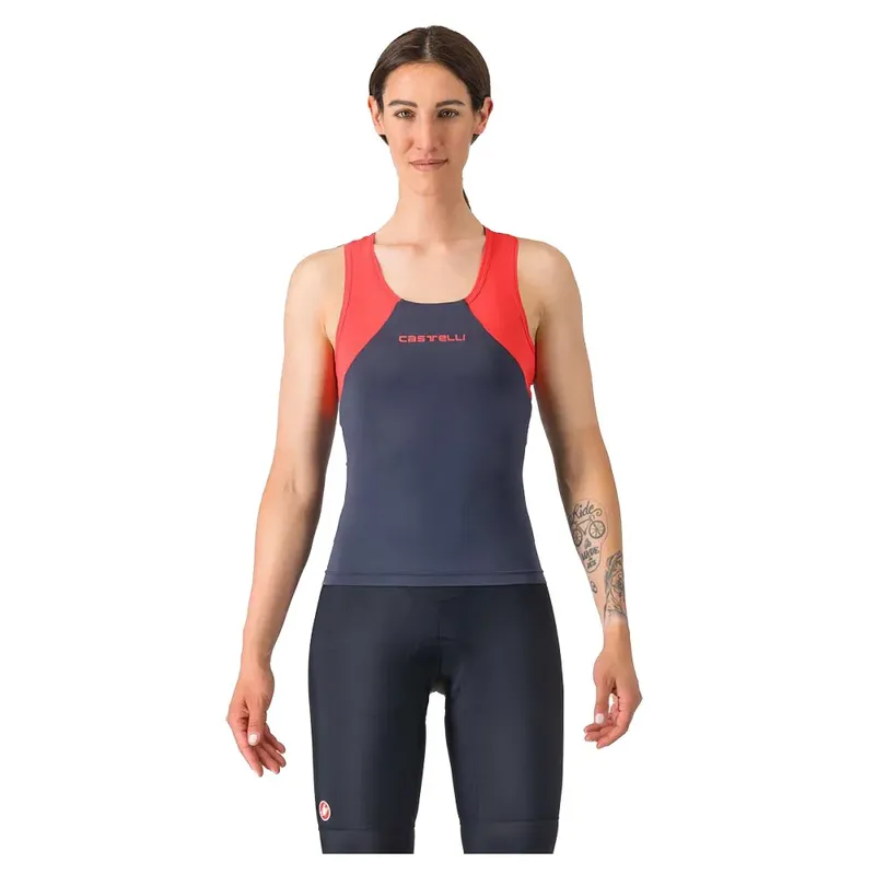 Soutien-gorge De Sport Sole Twilight Blue / Red Hibisc XS