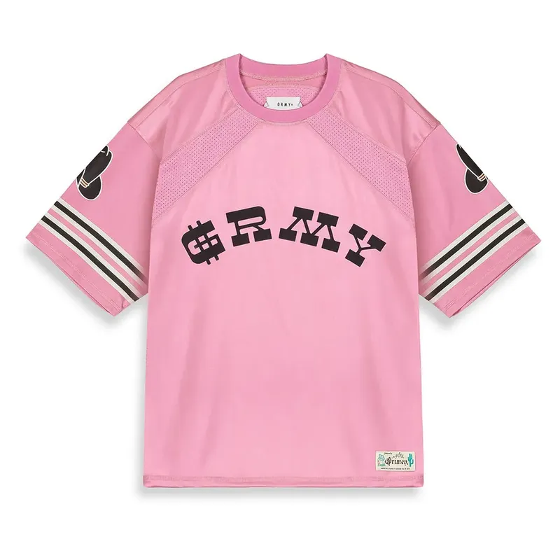 Maglietta A Maniche Corte Lone Hand Mesh Football Brick L