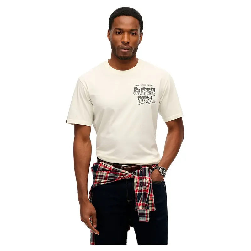 Maglietta A Maniche Corte Movie Graphic Off White 2XL