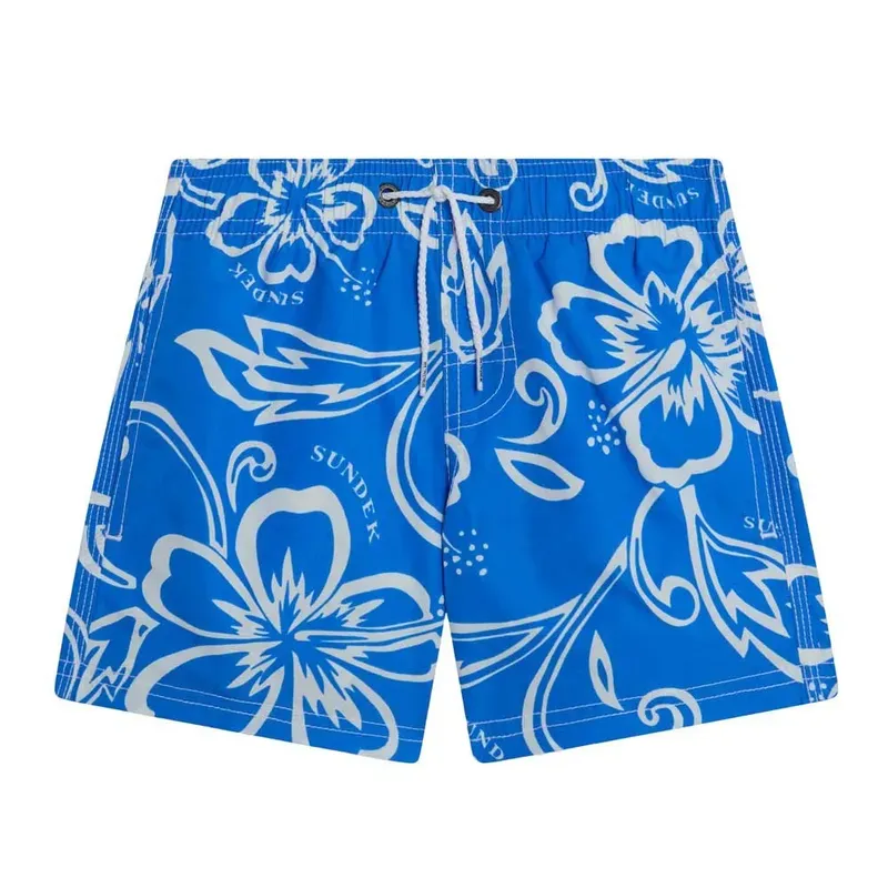 Short De Bain Archive Hibiscus Vintage Sapphire 14 Années Garçon