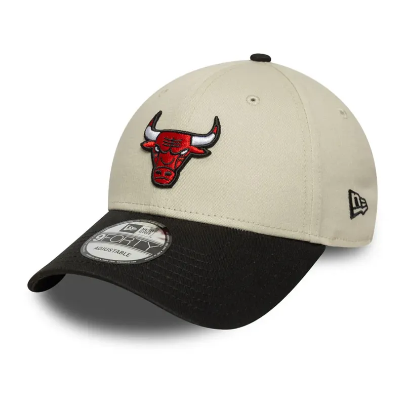 Casquette Colour Block 9forty Chicago Bulls Stone / Black One Size unisex