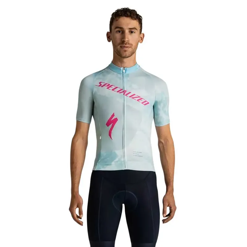Maglia A Maniche Corte Sbc Foundation Graphic Sea Foam / Rebel Pink Focal