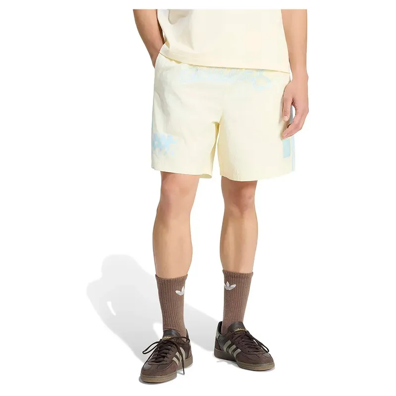 Originals Pantaloni Corti Nylon Gfx Cream White S
