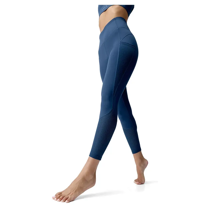 Leggings Taille Haute 7/8 Asha Sailor Blue S
