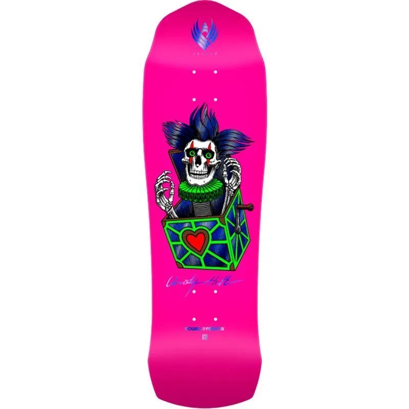 Planche De Skateboard Pro Flight Chris Hiett Skull 9.5´´ Neon Pink One Size unisex