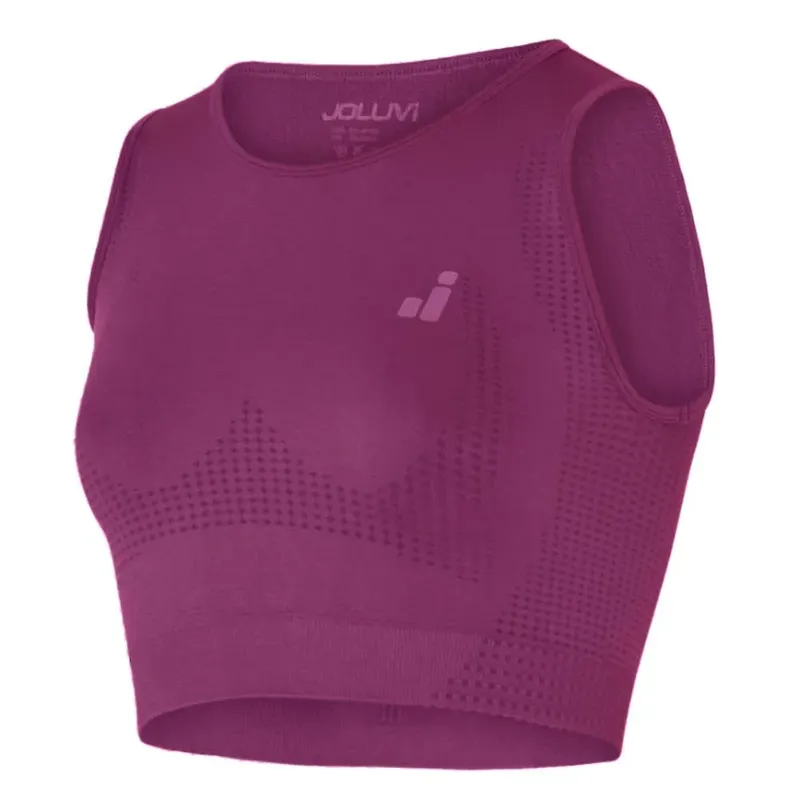 T-shirt Sans Manches Ana Dark Orchid-Dark Orchid XL