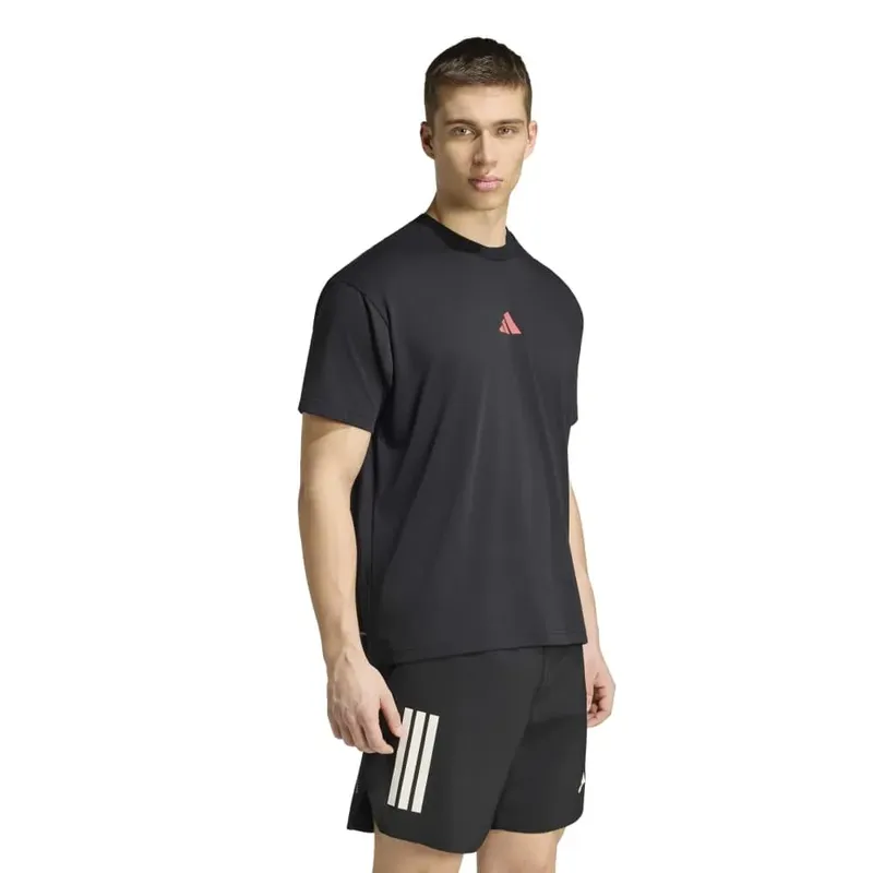 Maglietta A Maniche Corte Running State Of Mind Graphic Black / Soltur S