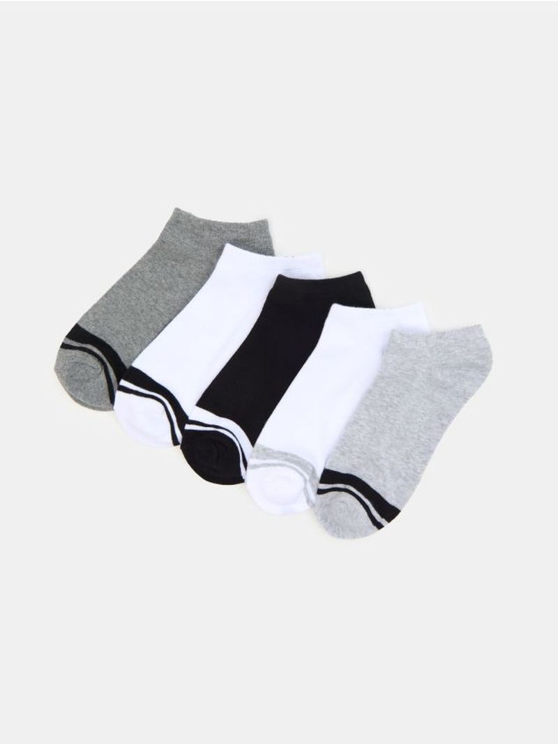 Sinsay - Calze corte 5 pezzi - nero